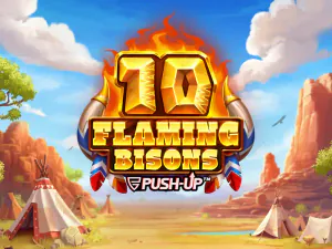 10 Flaming Bisons