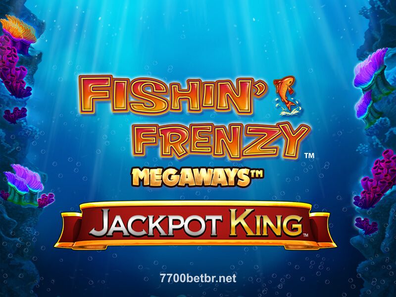 Imagem do jogo Fishin' Frenzy Megaways Jackpot King no 7700bet